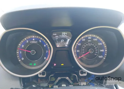 2013 Hyundai Elantra Limited from USA, damaged, VIN KMHDH4AE8DU750834